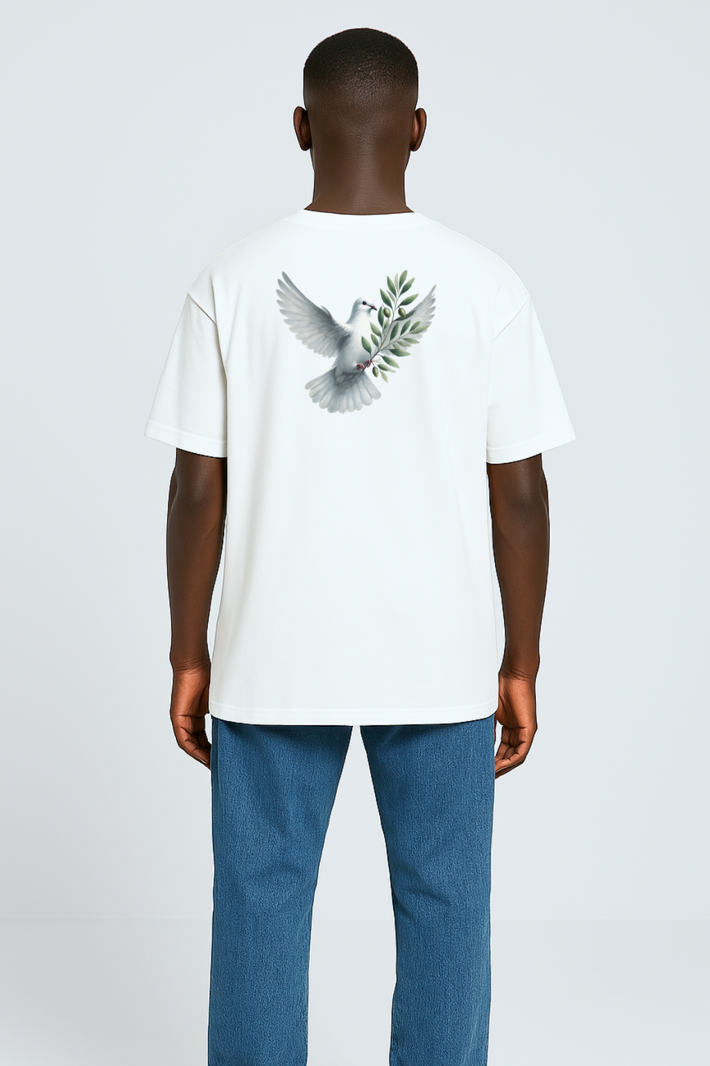 Renah "Colombe" Oversize T-shirt/Blanc