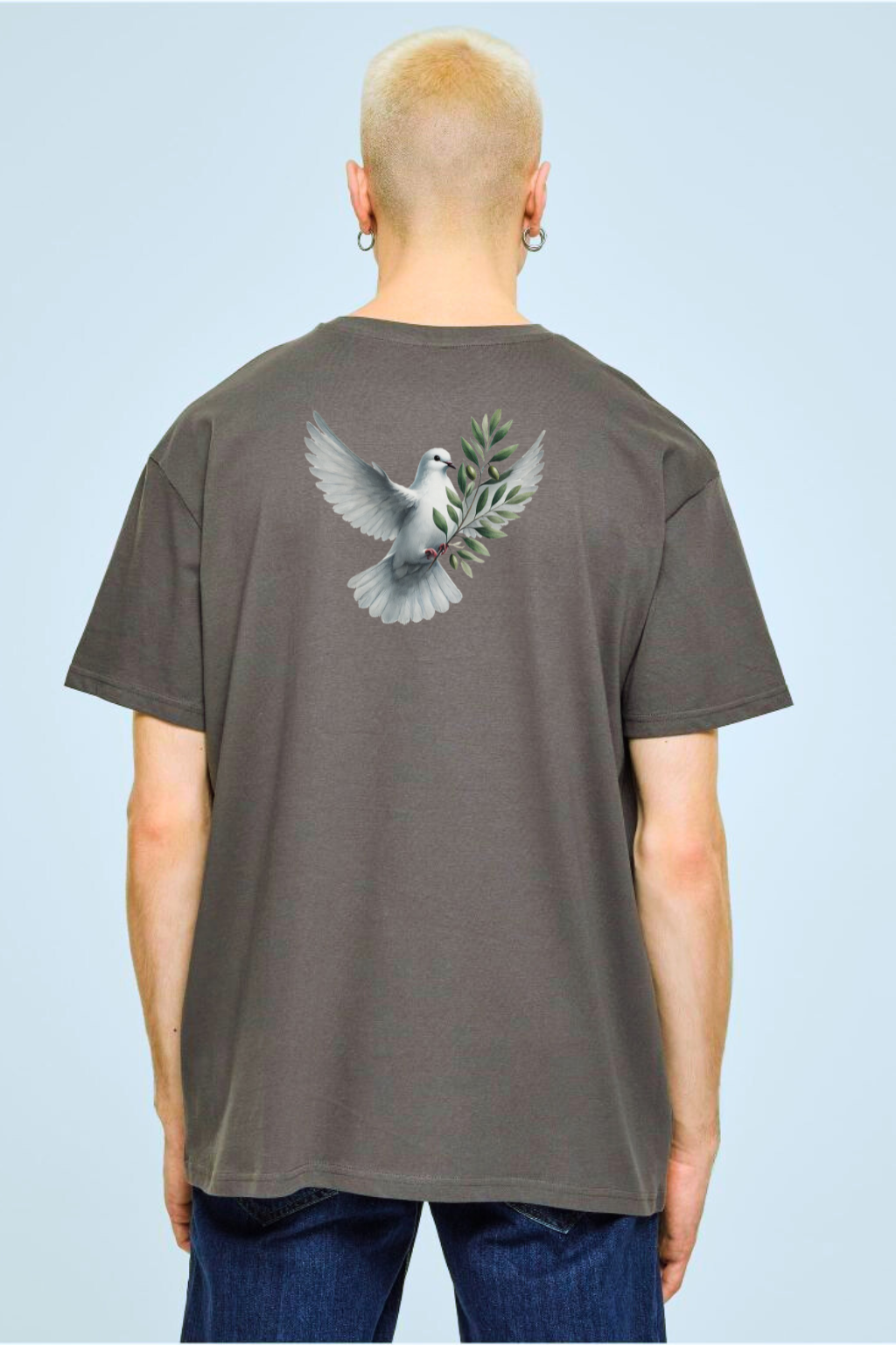 Renah "Colombe" Oversize T-shirt/Aimant