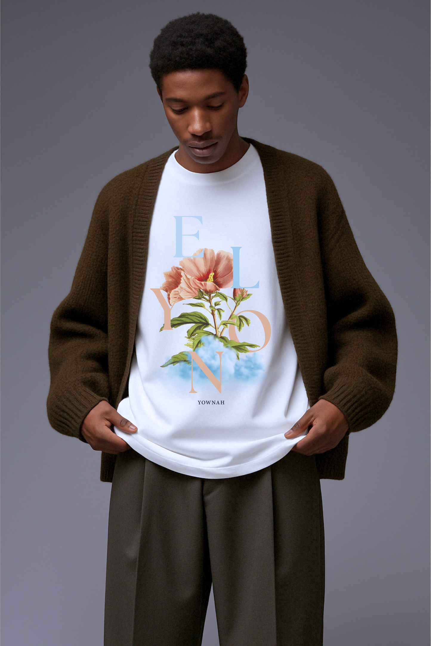 Elyon Oversize T-shirt/Blanc