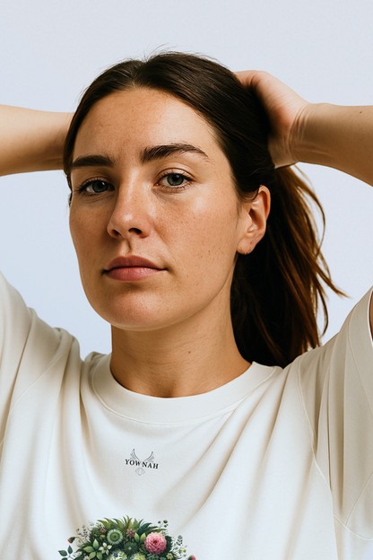 Verdalion Oversize T-shirt/Blanc Mat