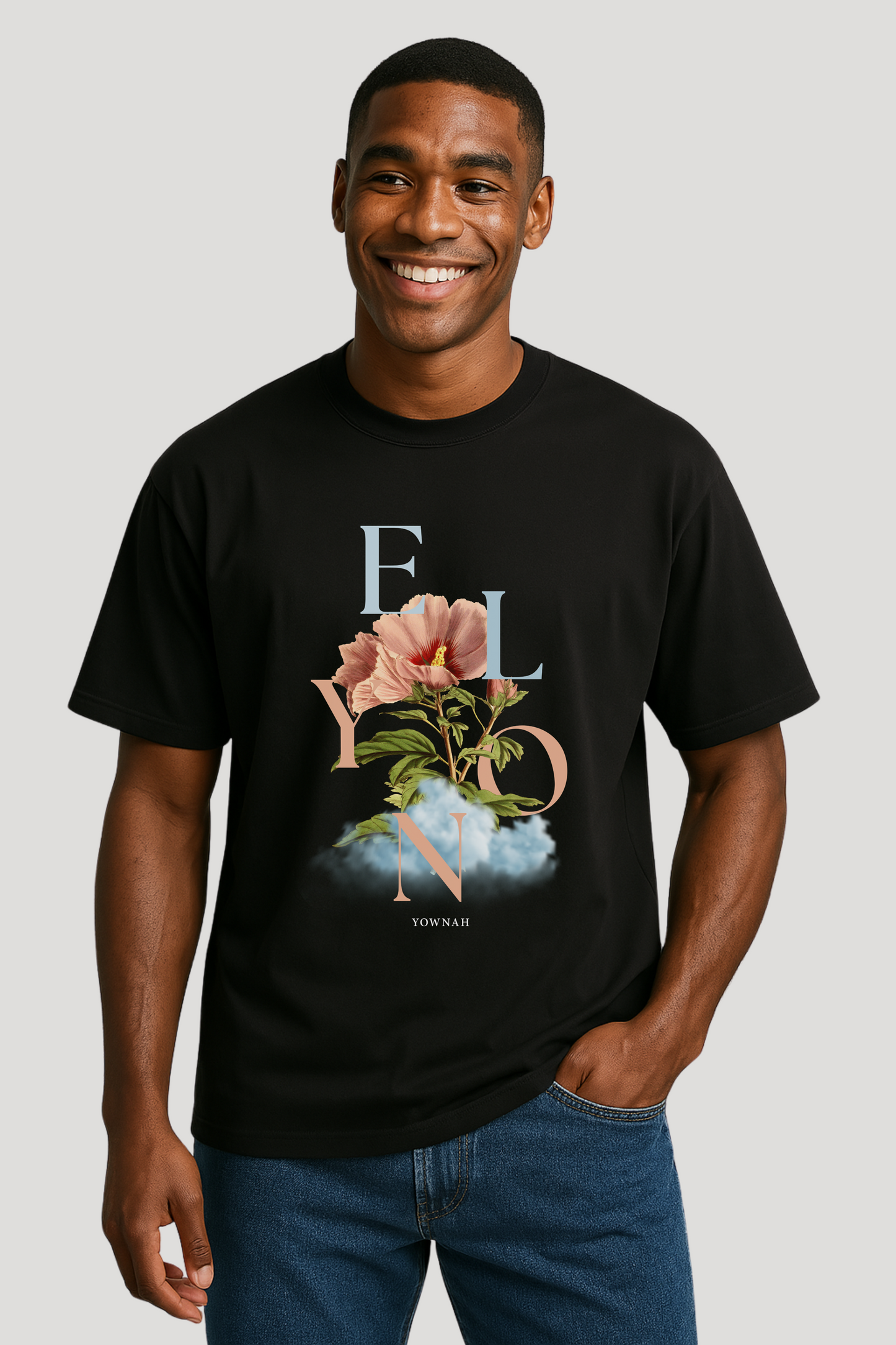 Elyon Oversize T-shirt/Black