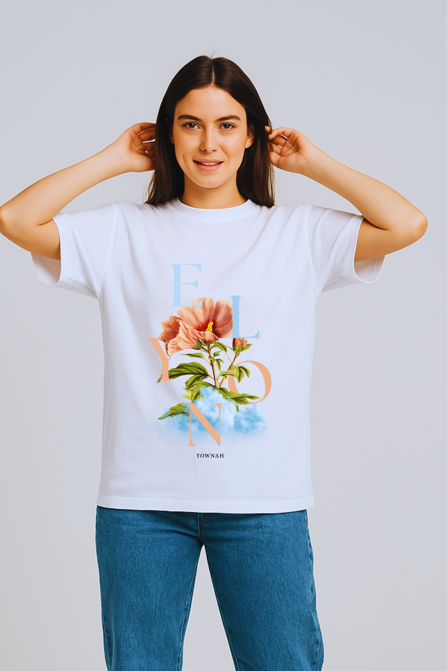 Elyon Oversize T-shirt/Blanc