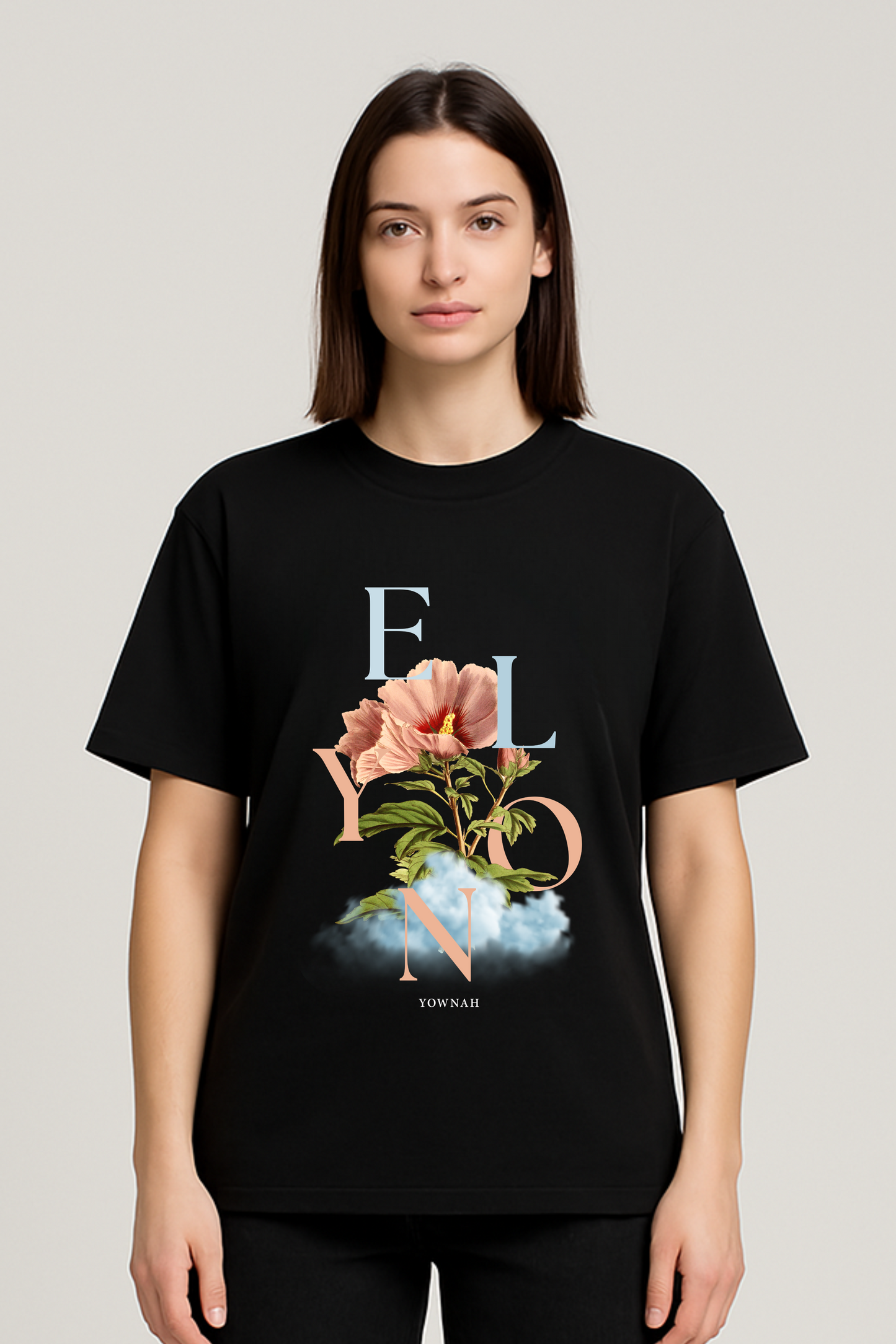 Elyon Oversize T-shirt/Black