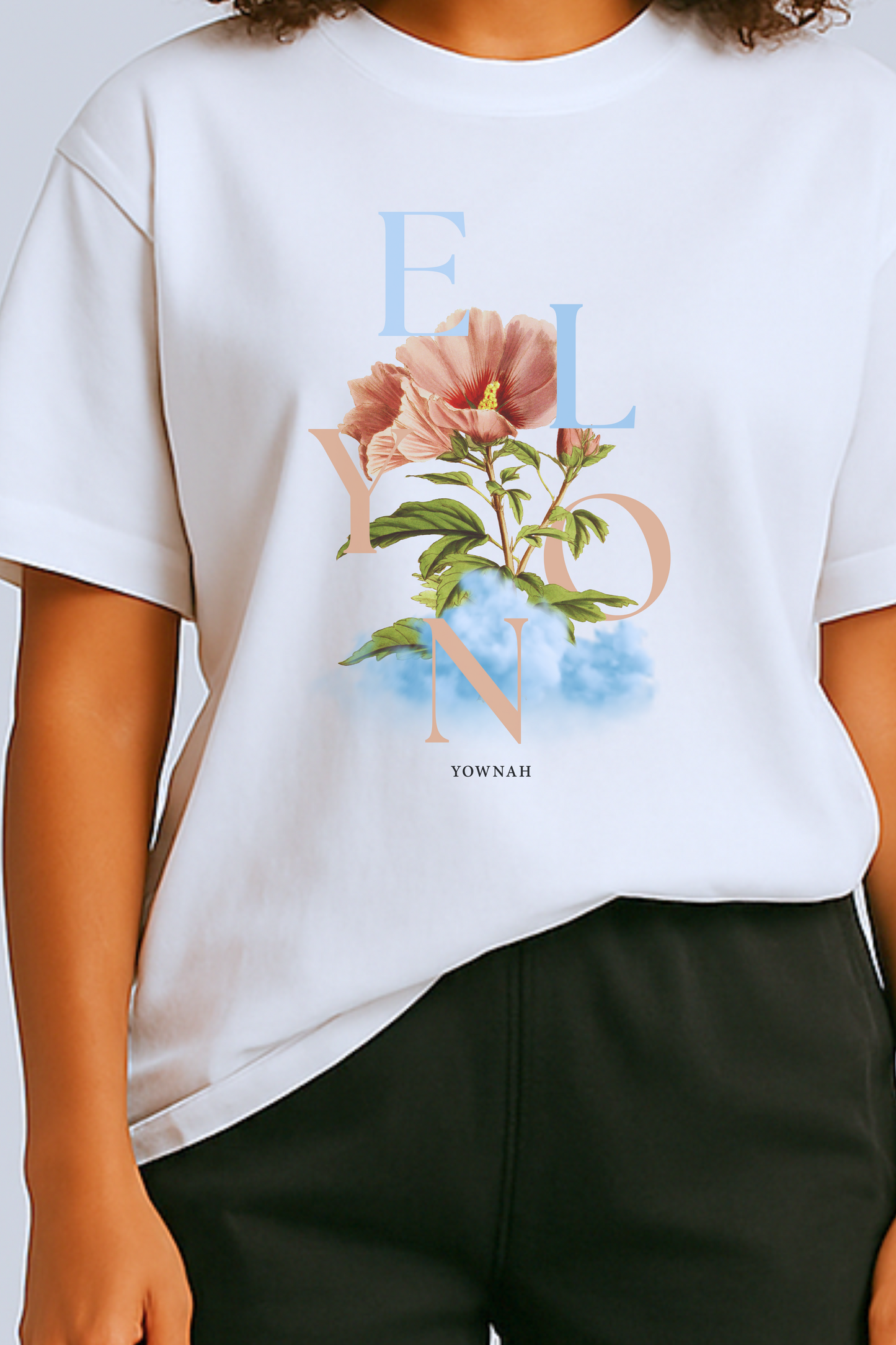 Elyon Oversize T-shirt/Blanc